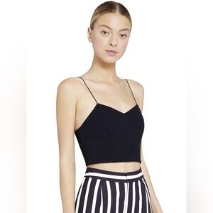 Alice + Olivia cropped cami